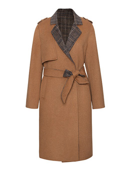 Women’s Hand-stitch woolen Coat